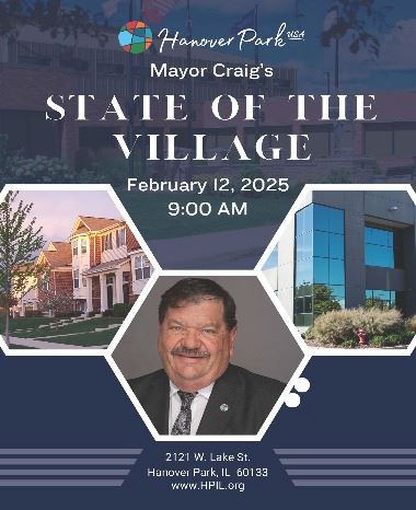 State of the Village 2025 - 02/12 at 9:00AM in the Village Boardroom