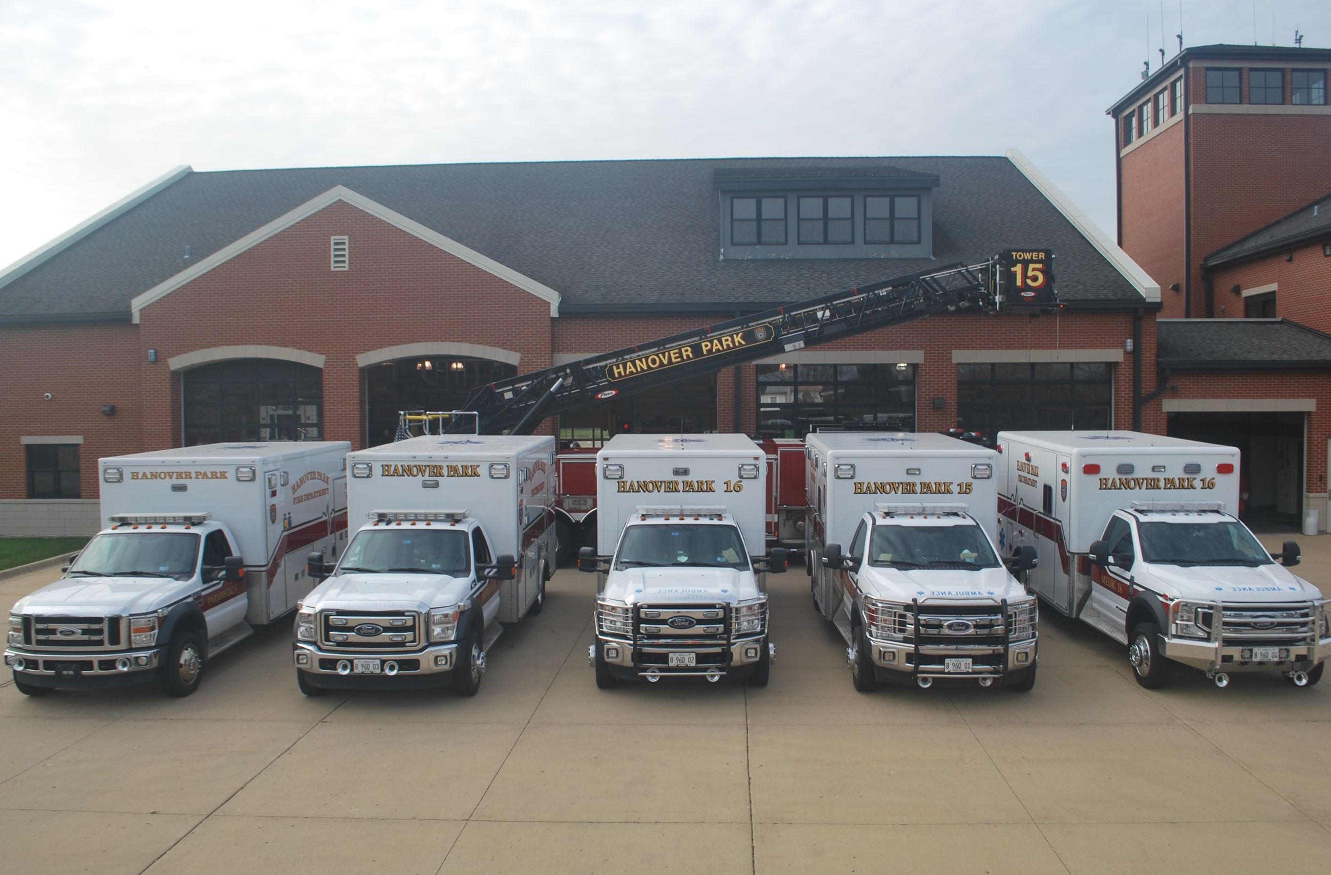 Hanover Park Fire Department Ambulance Pictures 2021